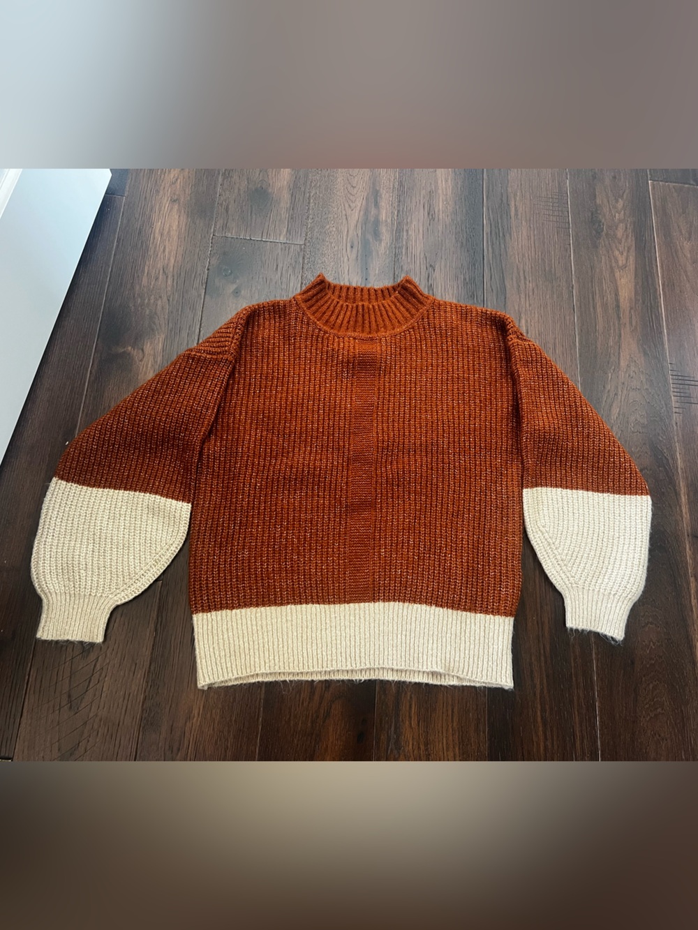 All the classics rust turtleneck Sweater